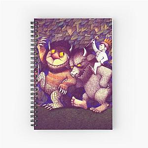 Wild Things are Romp Spiral Notebook