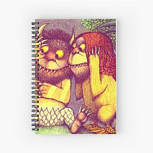 Wild Things Romp Spiral Notebook