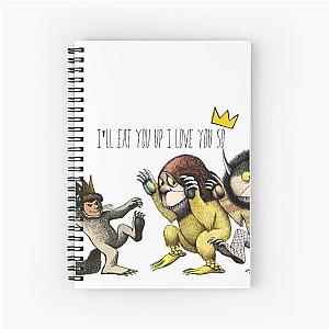 Where The Wild Things Are Spiral Notebook