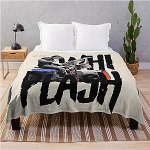 Whiplash illustration Throw Blanket