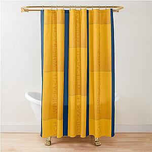 Whiplash minimal      Shower Curtain