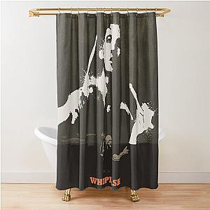 Whiplash minimalist Shower Curtain