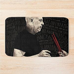 Whiplash Black and Red Bath Mat