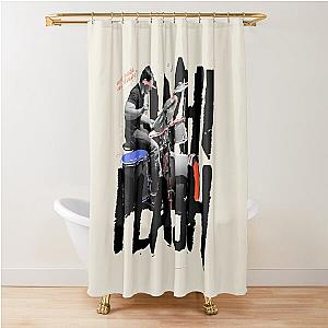 Whiplash illustration Shower Curtain