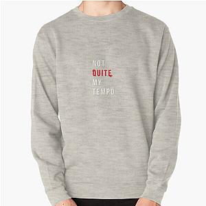 Not Quite My Tempo, Whiplash (White) Pullover Sweatshirt