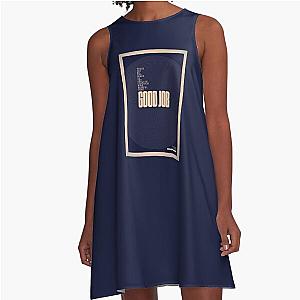 Whiplash minimalist A-Line Dress