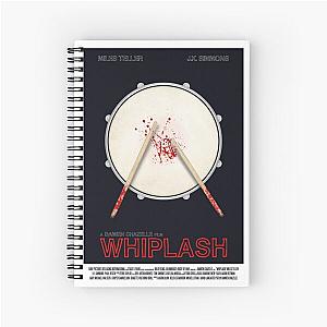 Whiplash film poster Spiral Notebook