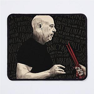 Whiplash Black and Red Mouse Pad