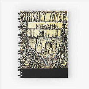 Firewater Whiskey Myers Spiral Notebook