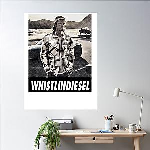 Whistlindiesel Whistlin Diesel Poster Premium Merch Store