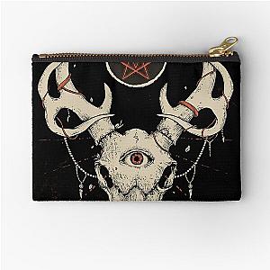 Whitechapel Deer Skull Zipper Pouch