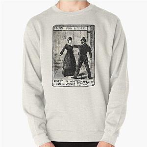 Day Gift For Arrested In Whitechapel Vintage Photograp Pullover Sweatshirt