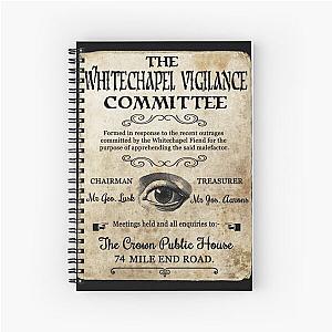 Whitechapel Vigilance Committee. Spiral Notebook