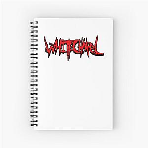 Whitechapel Band Merch Spiral Notebook