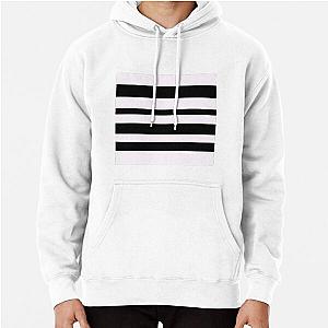 Black and striped hoodie