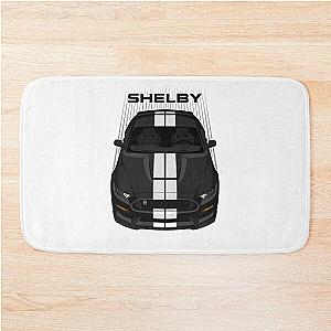 Ford Mustang Shelby GT350 2015-2020 Black and White Stripe Bath Mat