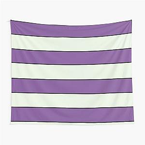 Purple White Stripe Tapestry