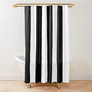 Black and White Shower Curtain