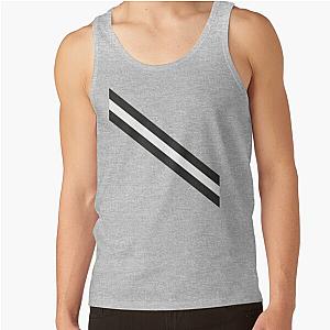 Black White Stripes Tank Top