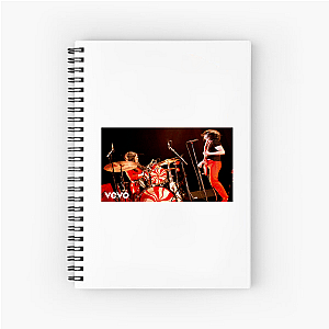White Stripes Merch For Fans White Stripes Notebook