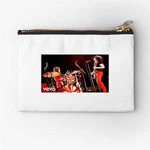 White Stripes Merch For Fans White Stripes Zipper Pouches