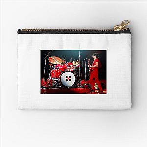White Stripes Limited Collection White Stripes Zipper Pouches