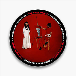 White Stripes Merch Collection White Stripes Pins