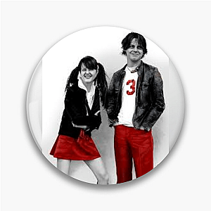 White Stripes Merchandise For Fans White Stripes Pins