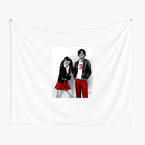 White Stripes Merchandise For Fans White Stripes Tapestries