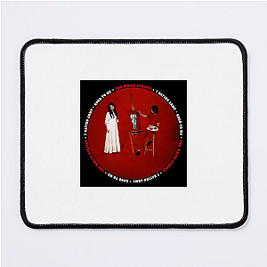 White Stripes Merch Collection White Stripes Mouse Pads