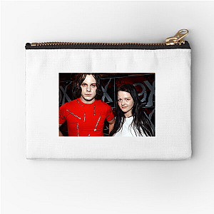 White Stripes Signature White Stripes Zipper Pouches