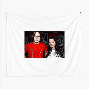 White Stripes Signature White Stripes Tapestries