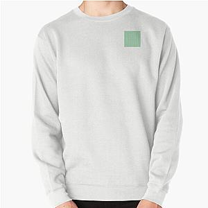 Green and White Stripe Pattern Design Sweatshirt