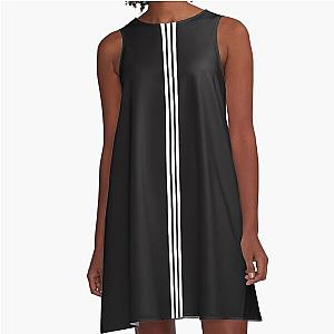 Athletic White A-Line Dress