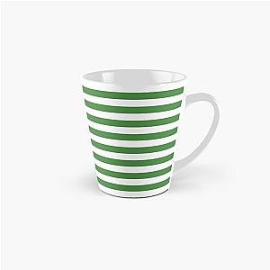 Green and White Stripe Mug
