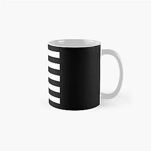 Clean Classic Mug with White Stripes