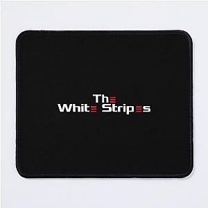 The White Stripe Mouse Pad