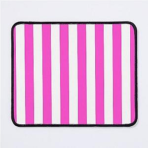 Pink striped Mouse Pad