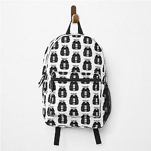 Ford Mustang Shelby GT350 2015-2020 Black White Stripes Backpack
