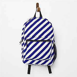 Navy white Backpack