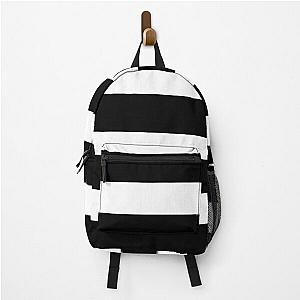 Not Your Classic Black and White Striped Backpack