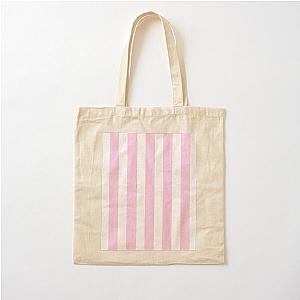 Pink Cotton Tote Bag