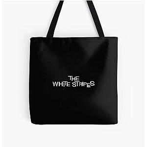 The White Stripes Print Tote Bag