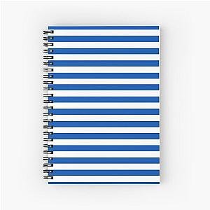 Navy White Spiral Notebook