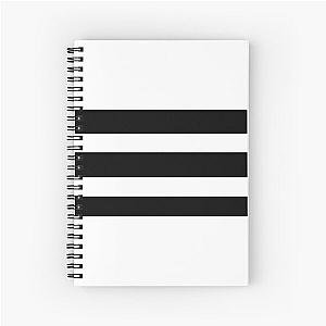 Black and White Spiral Notebook