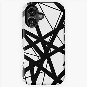 Evh: Authentic Black White Stripes Design iPhone Tough Case