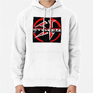 White Stripe Hoodie