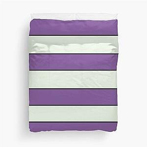 Purple stripes Duvet Cover