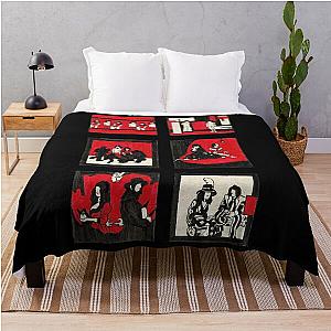 White Stripes Album Art Throw Blanket