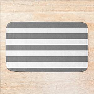Gray and Bath Mat